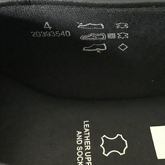 Genuine leather black ballet flats by M&S (Marks & Spencer) UK/Size 37/6 AU - Picture 5 of 6